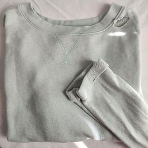 American Eagle Outfitters Crew Neck Sweatshirt | Mint Light Green | Size Small |